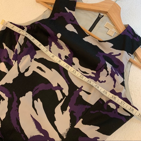 Michael Kors Camo Sheath Sleeveless Dress - Picture 7 of 11